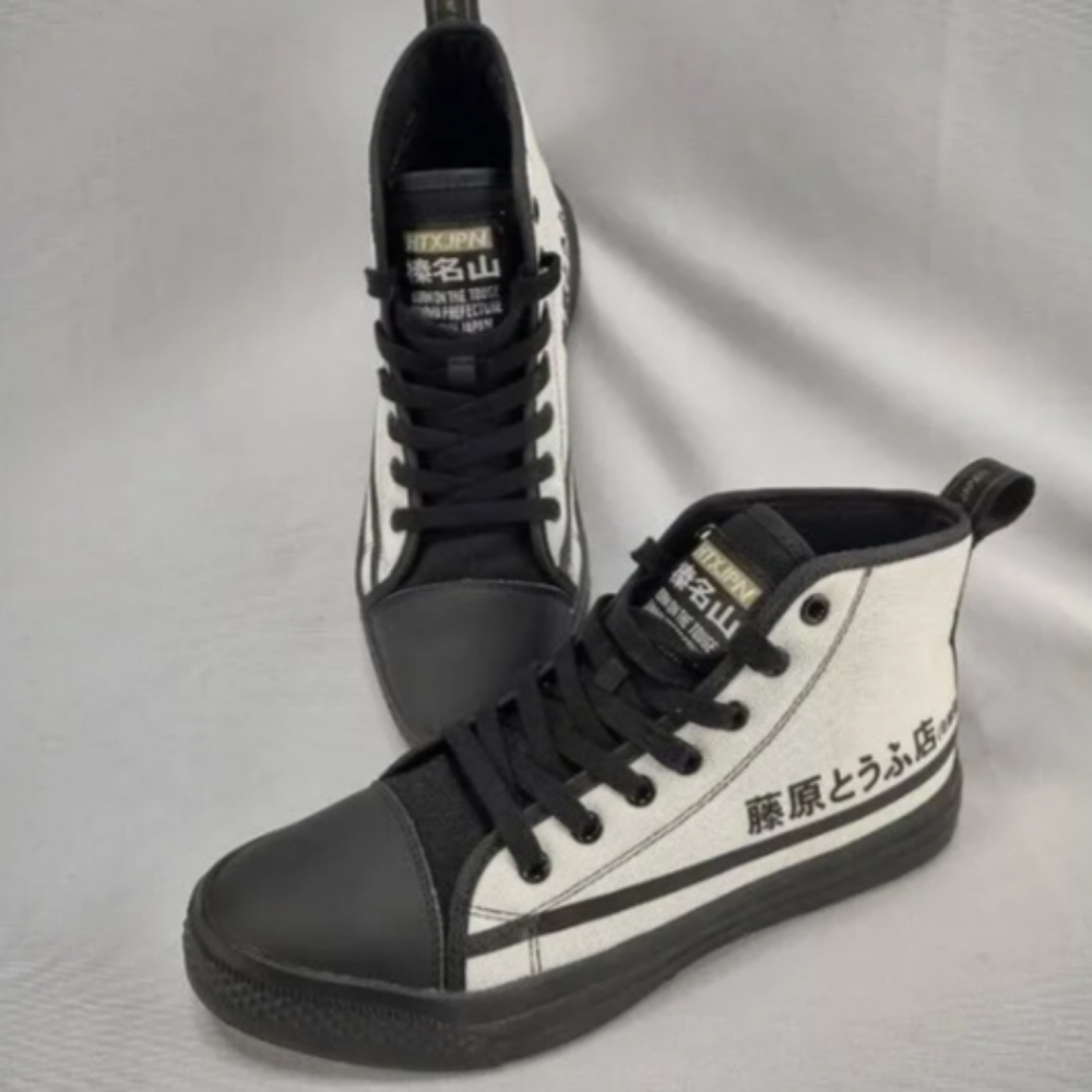 Hardtuned Initial D Anime Shoes HardTuned HTXJPN FUJI2 High Top Sneakers Size 11